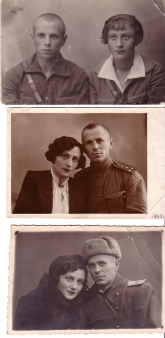 Фотографии отца и матери Владимира Николаевича Дегтярева: Анна Исаевны Дегтяревой (в девичестве Рамбам) и Николая Александровича