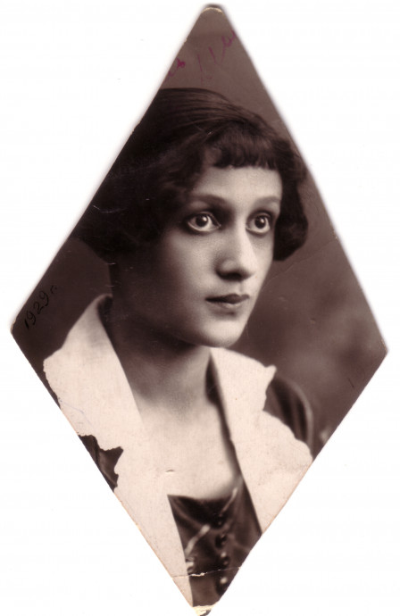 Анна Исаевна Рамбам,  г. Москва, 29 VIII 1928  г